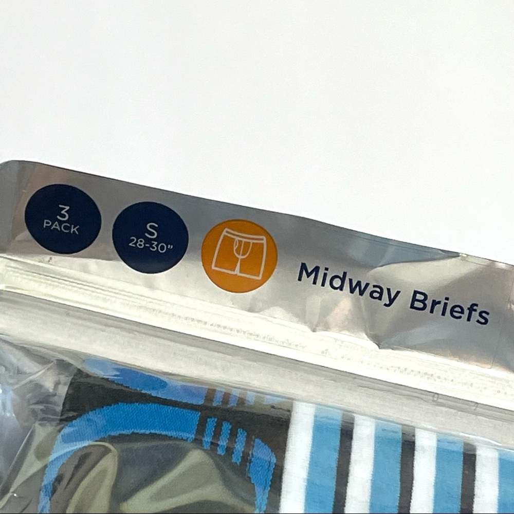 Jockey Men’s Midway Briefs 3 Pack Cotton Stretch S - Picture 4 of 13